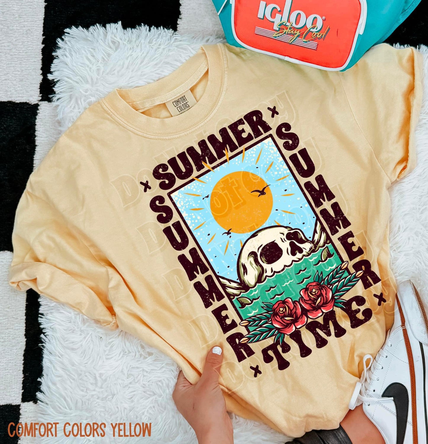 Summer Time Skull