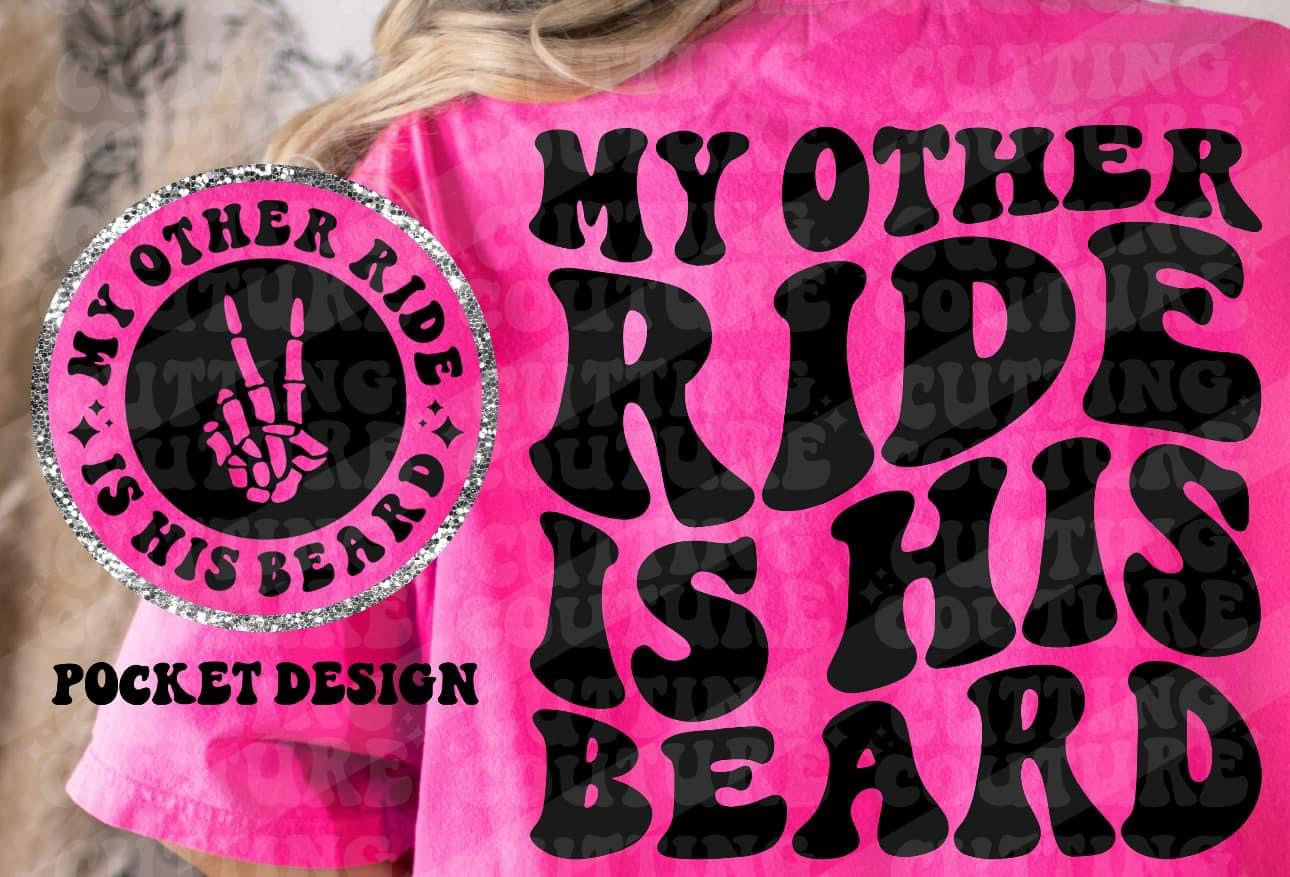 Other ride is his beard