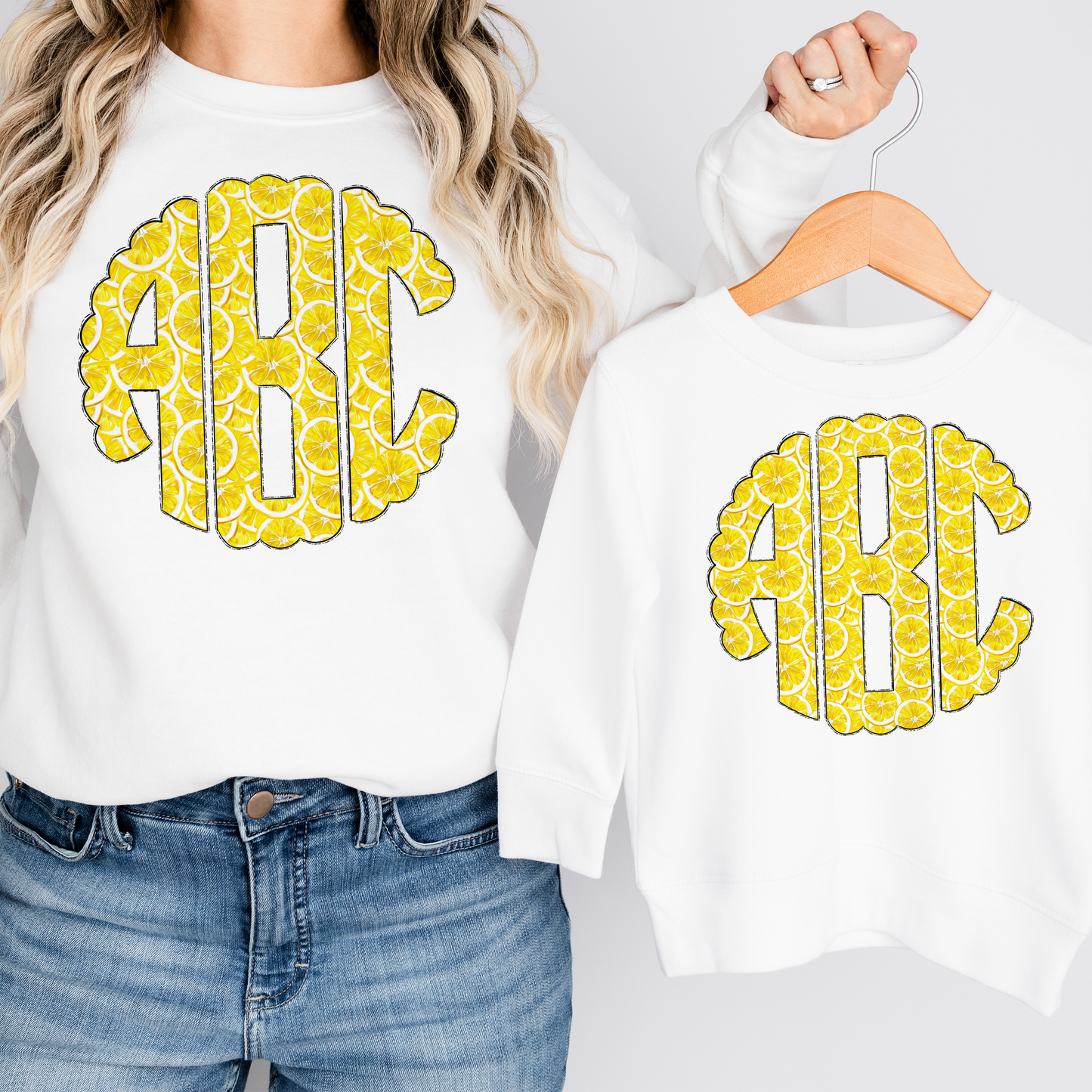 Lemon Monogram Short Sleeve T-Shirt