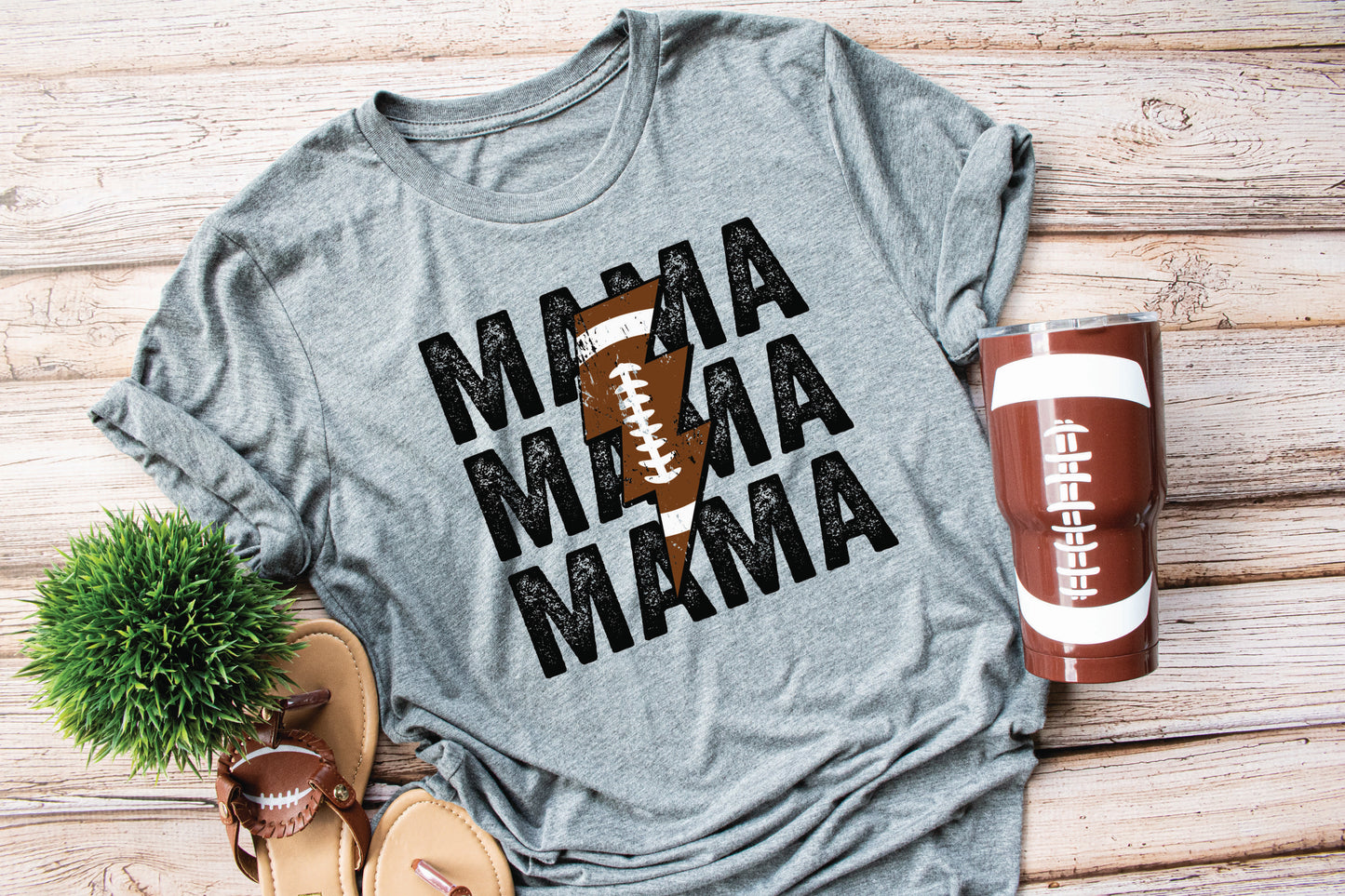 Football Mama (Bella Canvas)