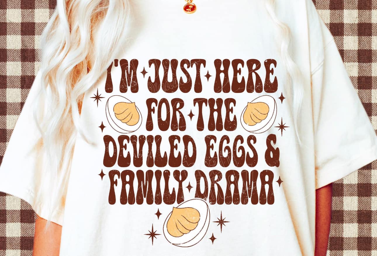 I am just here for the deviled eggs