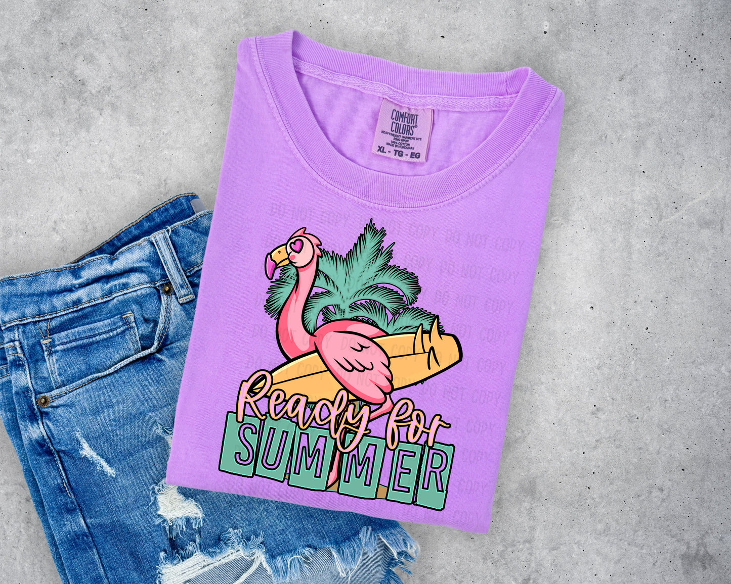 Ready For Summer Flamingo