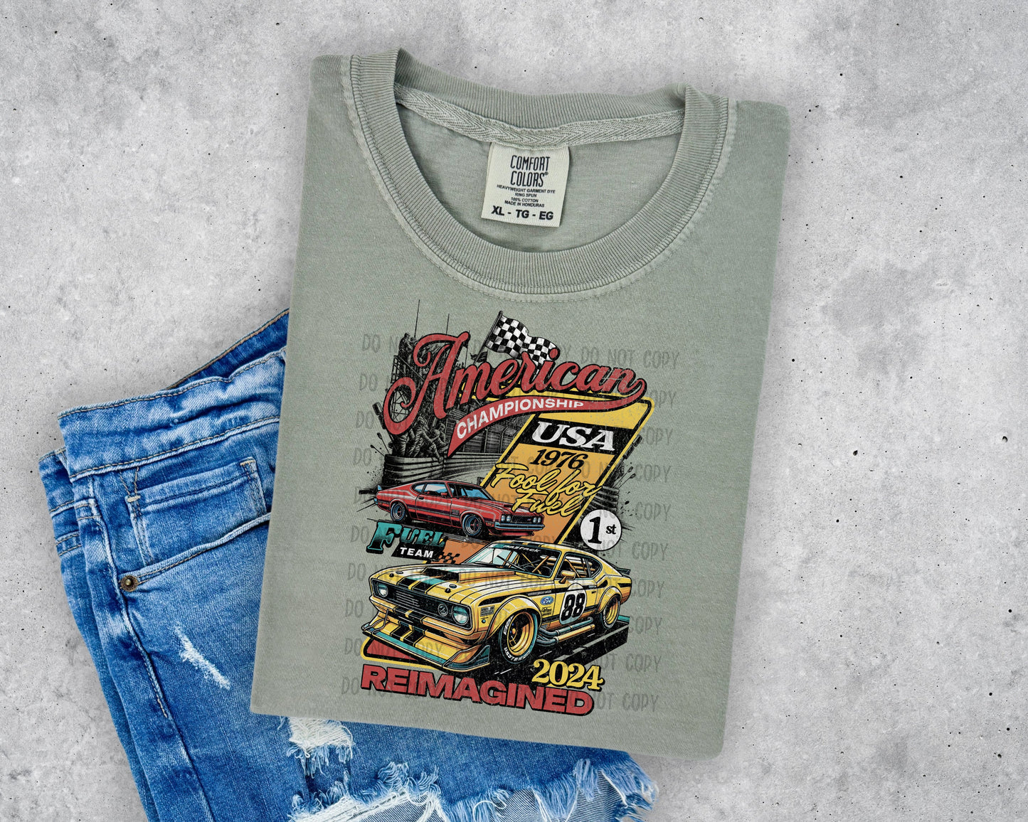 American Vintage Racing Short Sleeve T-Shirt