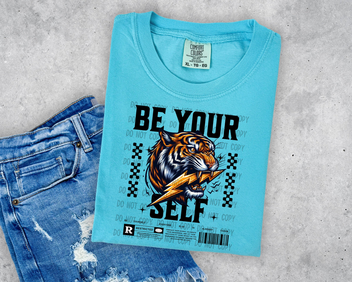 Be Your Self Tiger Short Sleeve T-Shirt