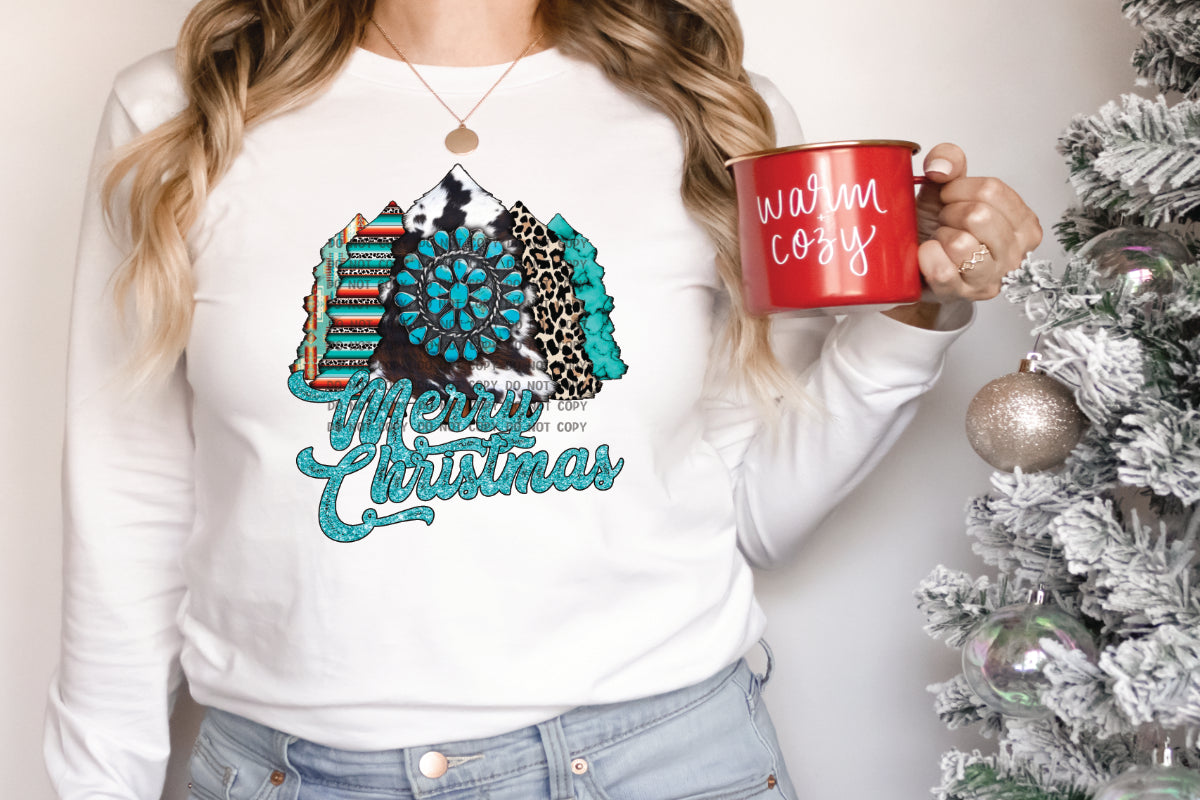 Western Christmas Longsleeve Tee