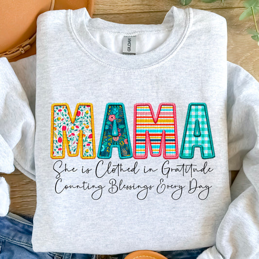 Mama-Clothed in Gratitude