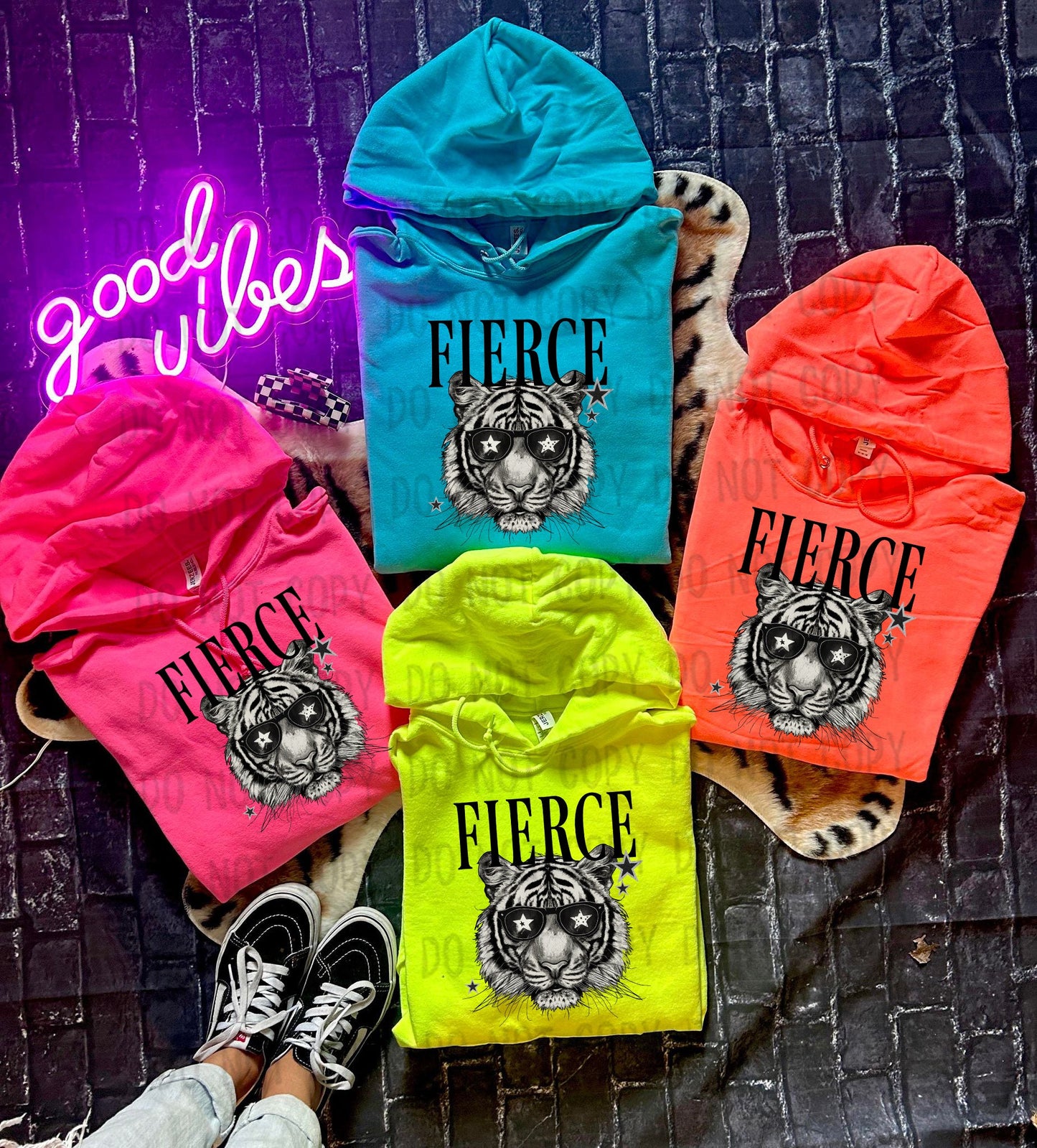 Fierce Tiger Short Sleeve T-Shirt