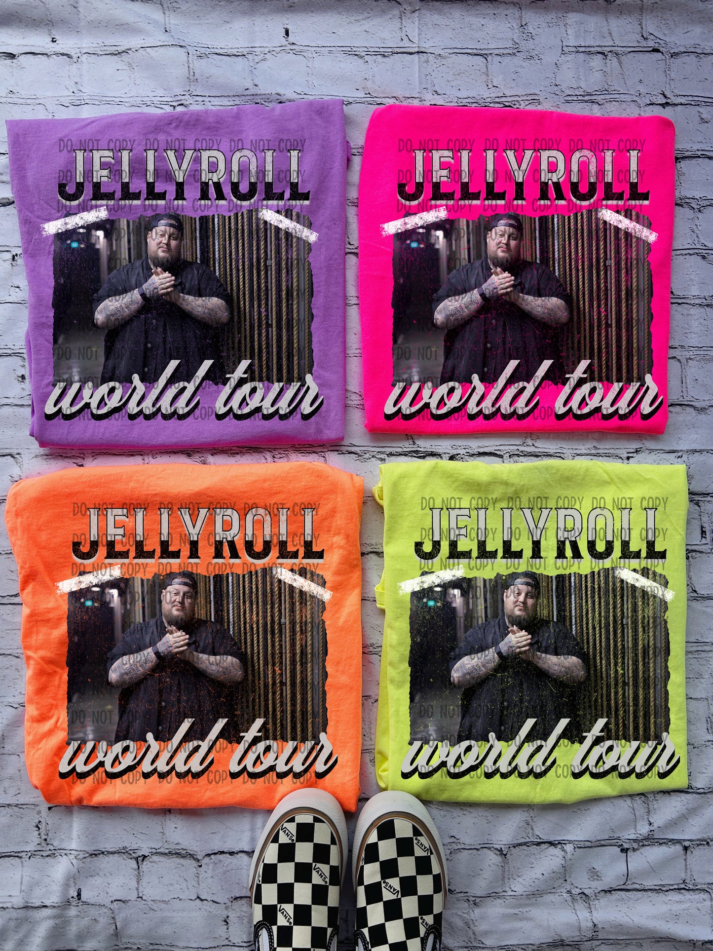 Jelly Roll World Tour Short Sleeve T-Shirt