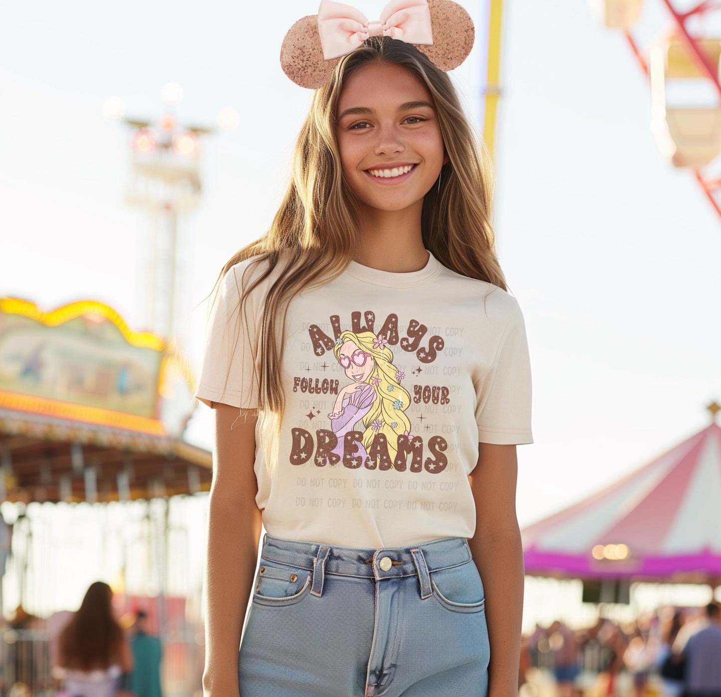 Always Follow Your Dreams Short Sleeve T-Shirt