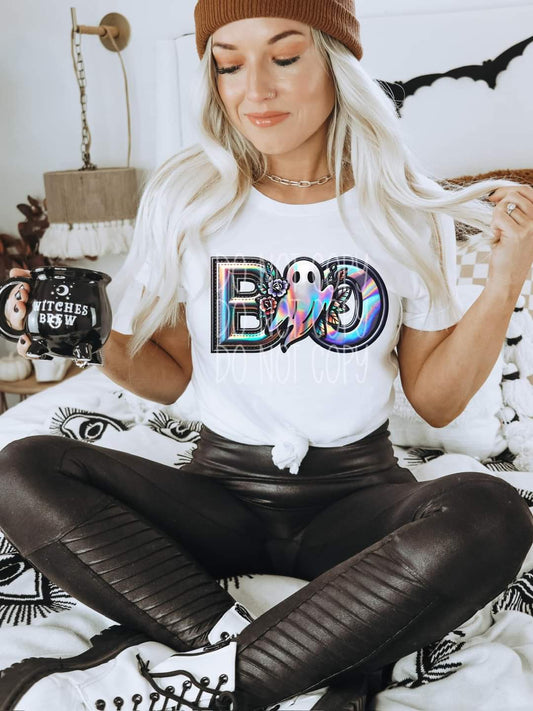 Gradient Boo T-Shirt and Sweatshirt